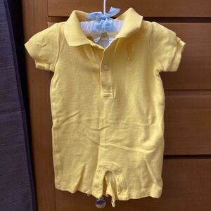 Ralph Lauren Yellow Onesie 6M